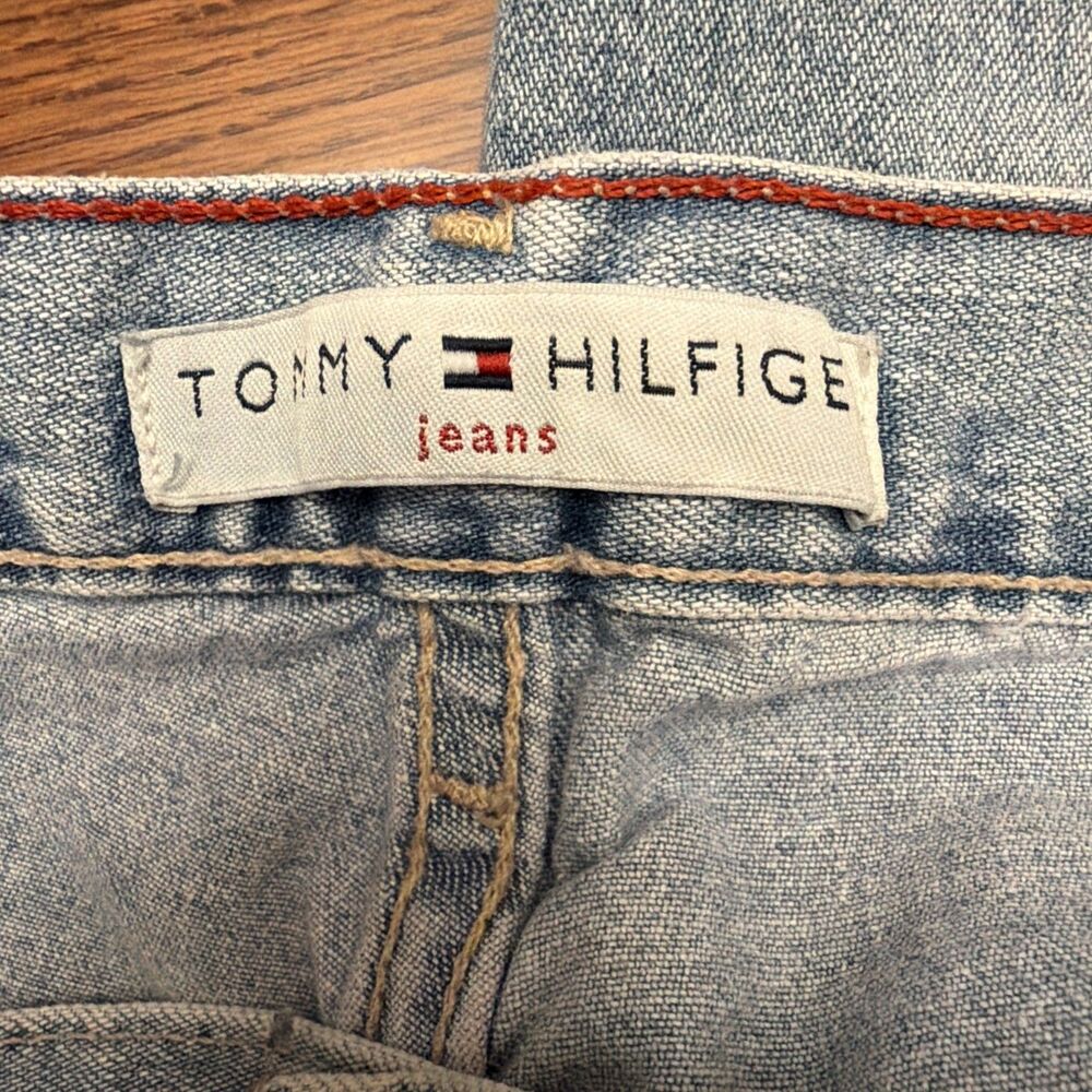Tommy Hilfiger Jeans Womens 10R Blue Straight Leg Light Wash Denim 100% Cotton - Picture 11 of 13